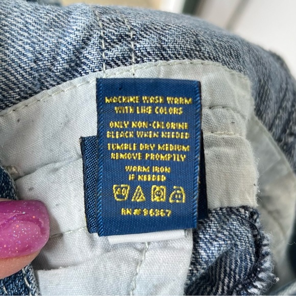 •OSH KOSH• Classic Denim Skirtall - Size 18 Months - Picture 8 of 9